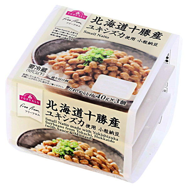 フリーフロム 北海道十勝産ユキシズカ小粒納豆(関東) 商品画像 (メイン)