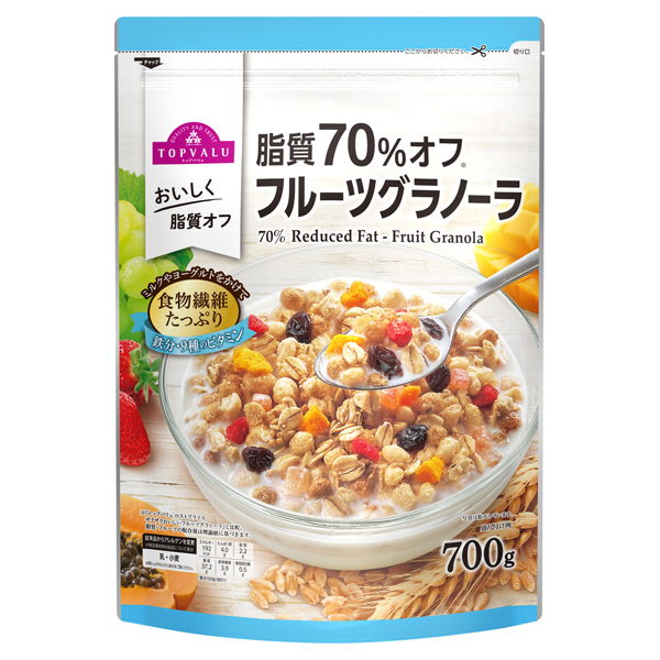 脂質70%オフフルーツグラノーラ -イオンのプライベートブランド