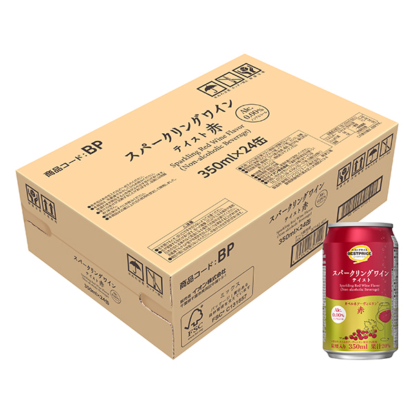 ノンアルコールワインテイスト赤<ケース>