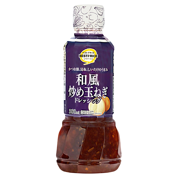 和風炒めたまねぎドレッシング 商品画像 (メイン)