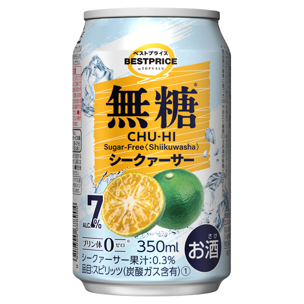 無糖シークァーサー -イオンのプライベートブランド TOPVALU(トップ