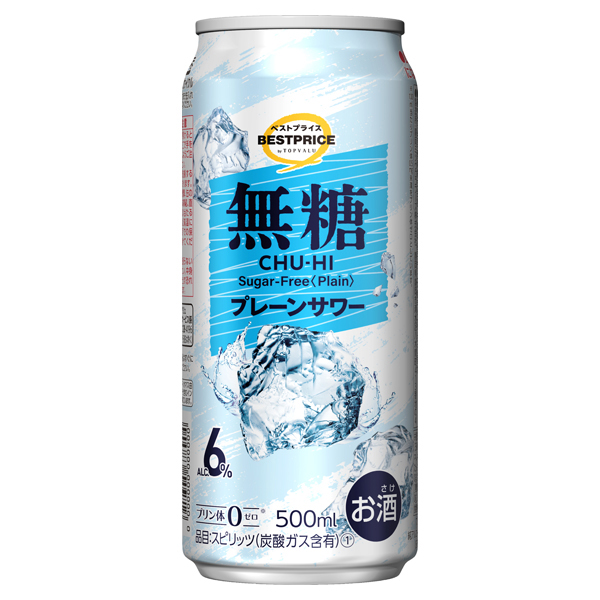 無糖プレーンサワー -イオンのプライベートブランド TOPVALU(トップ