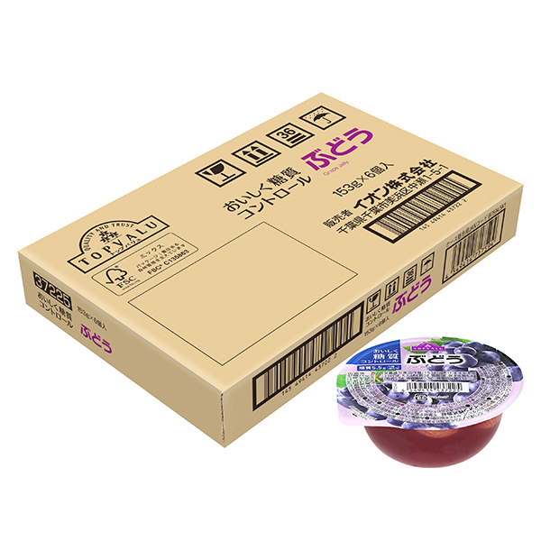 おいしく糖質コントロール ぶどうゼリー<ケース>