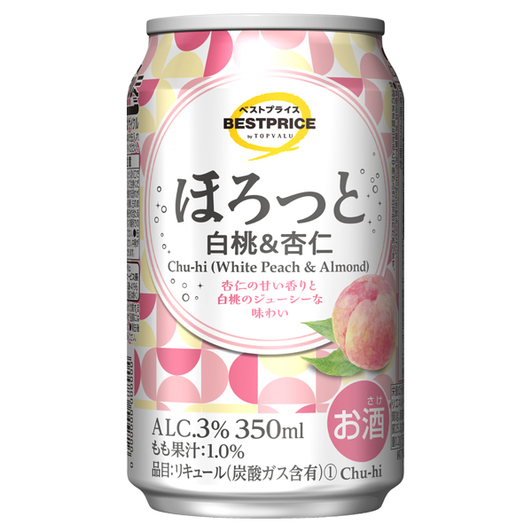 ほろっと 白桃&杏仁 商品画像 (メイン)
