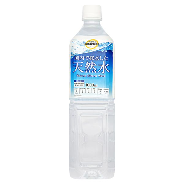 水・ミネラルウォーター - イオンのプライベートブランド TOPVALU