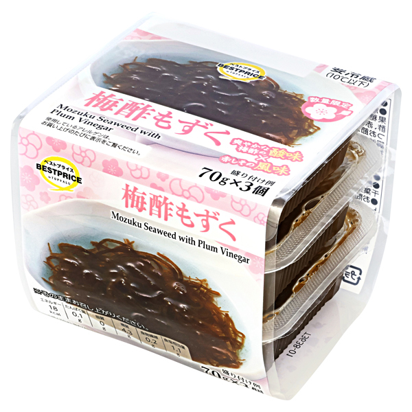 梅酢もずく 商品画像 (メイン)