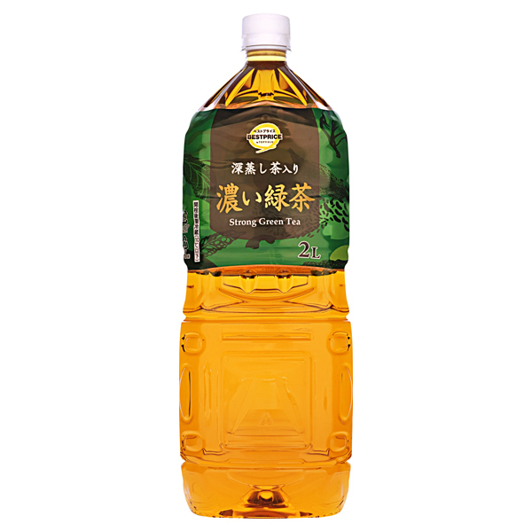 深蒸し茶入り 濃い緑茶 商品画像 (メイン)