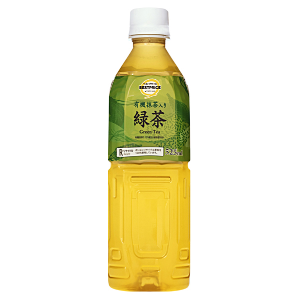 有機抹茶入り 緑茶 -イオンのプライベートブランド TOPVALU(トップ