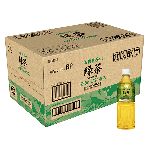 有機抹茶入り 緑茶<ケース> 商品画像 (メイン)