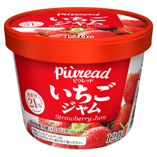いちごジャムページ♡ ピウレッド いちごジャム -イオンのプライベートブランド TOPVALU