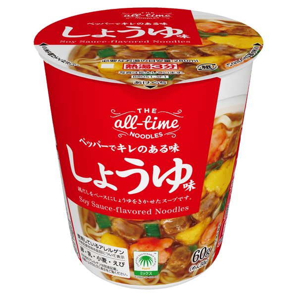 オールタイムヌードルヌードルしょうゆ味 -イオンのプライベート