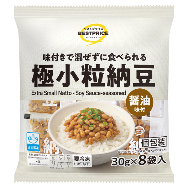極小粒納豆 醤油味付 商品画像 (メイン)