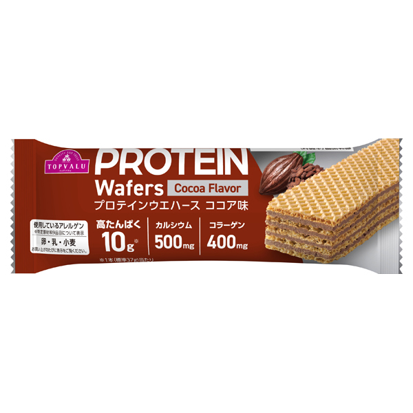 プロテインウエハース ココア味 商品画像 (メイン)