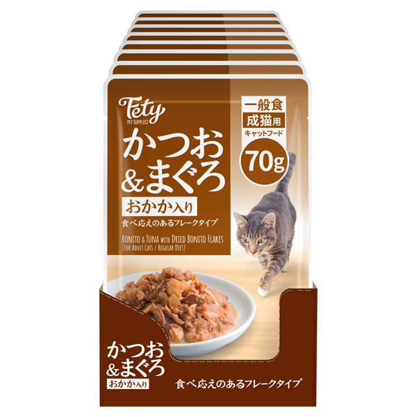 フェティ キャットフード パウチかつお&まぐろおかか入ボール 商品画像 (0)