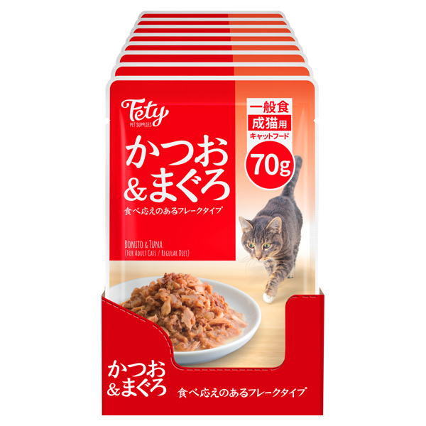 フェティ キャットフード パウチかつお&まぐろ ボール 商品画像 (0)