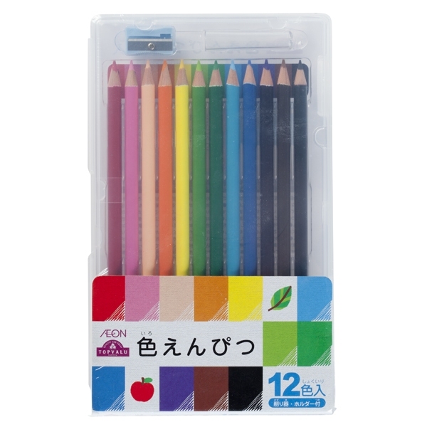 色鉛筆 12色入