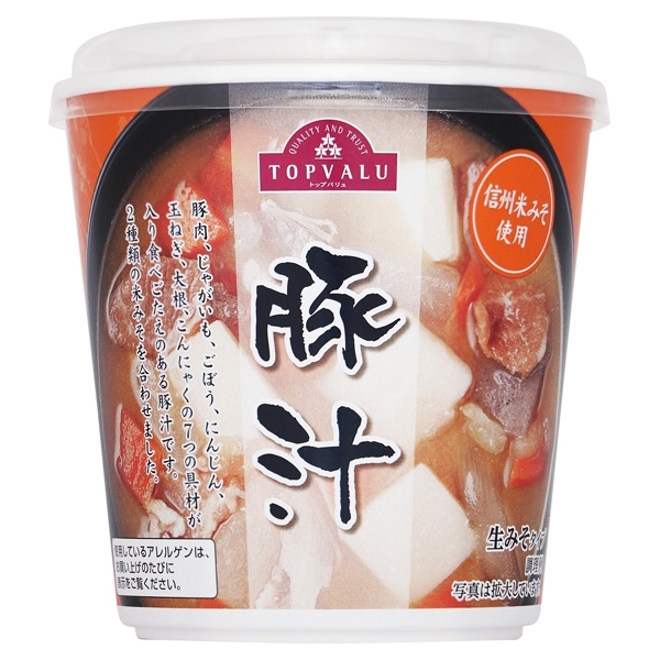 信州米みそ使用 豚汁 生みそタイプ 商品画像 (メイン)