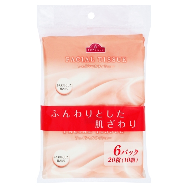 FACIAL TISSUE ふんわりとした肌ざわり 商品画像 (メイン)