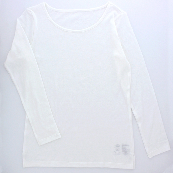 マタニティ長袖クルーネックTシャツ 商品画像 (メイン)