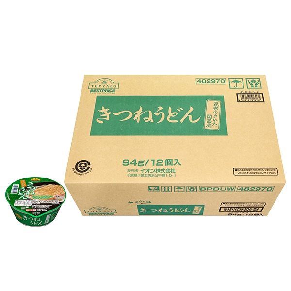 昆布のきいた関西風 きつねうどん 商品画像 (メイン)
