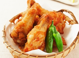 純輝鶏のゆず胡椒手羽から揚げ レシピ画像