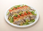 「トマトと牛肉のサラダ」の写真