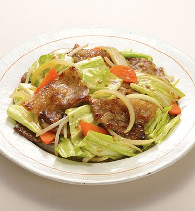 豚ばらの野菜炒め レシピ画像