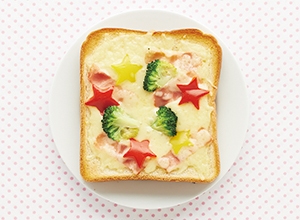 星空ベーコントースト レシピ画像
