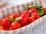 湯むきしたミニトマトのマリネ レシピ画像