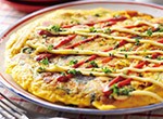 ポークあらびきウインナーのスペイン風オムレツ レシピ画像