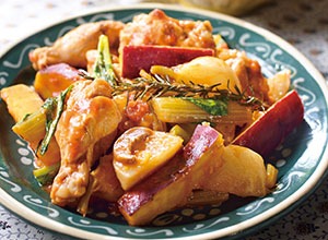 手羽元と旬野菜のカチャトーラ ローズマリー風味 レシピ画像