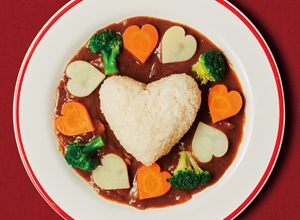 ハートライスの欧風カレー レシピ画像