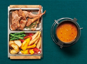 炭火が香る印度風BBQカレー レシピ画像