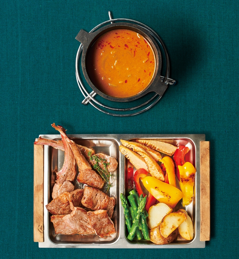 炭火が香る印度風BBQカレー レシピ画像