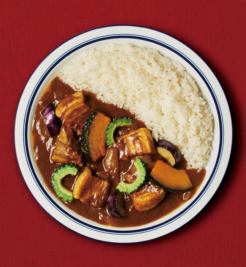 豚バラ肉の欧風スタミナカレー レシピ画像