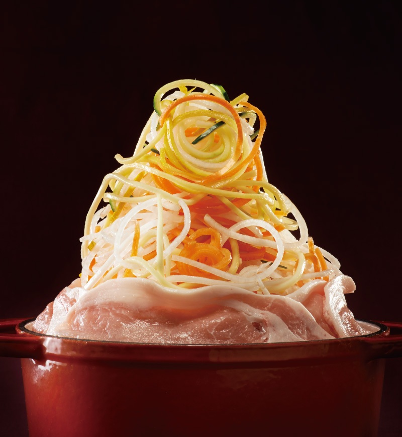 山盛りベジスパ鍋 レシピ画像