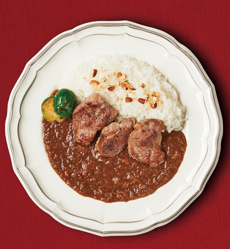 赤ワインに合う欧風牛ヒレカレー レシピ画像