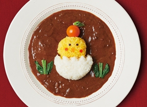 欧風ひよこデコカレー レシピ画像
