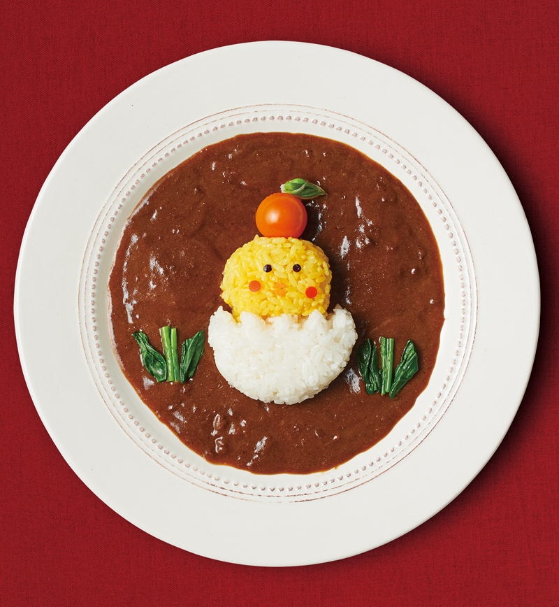 欧風ひよこデコカレー レシピ画像
