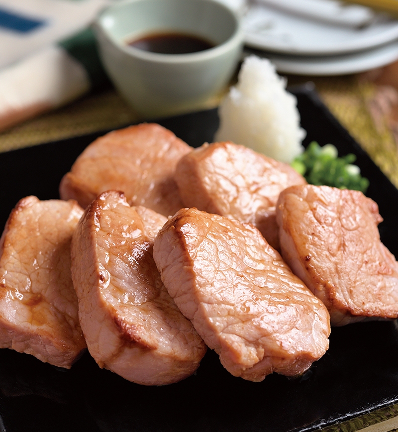 塩豚の厚切り焼き レシピ画像