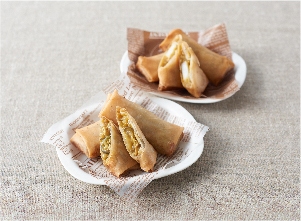 さくさくカレー春巻き レシピ画像