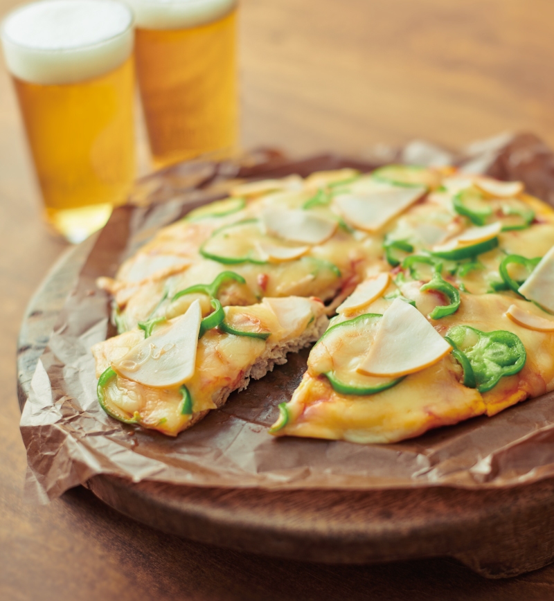 生地をお肉で代用!ピザ風おつまみ レシピ画像