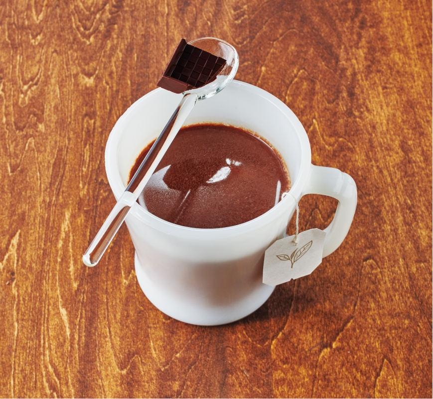 チョコミルクティー レシピ画像