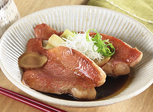 赤魚の煮付け レシピ画像