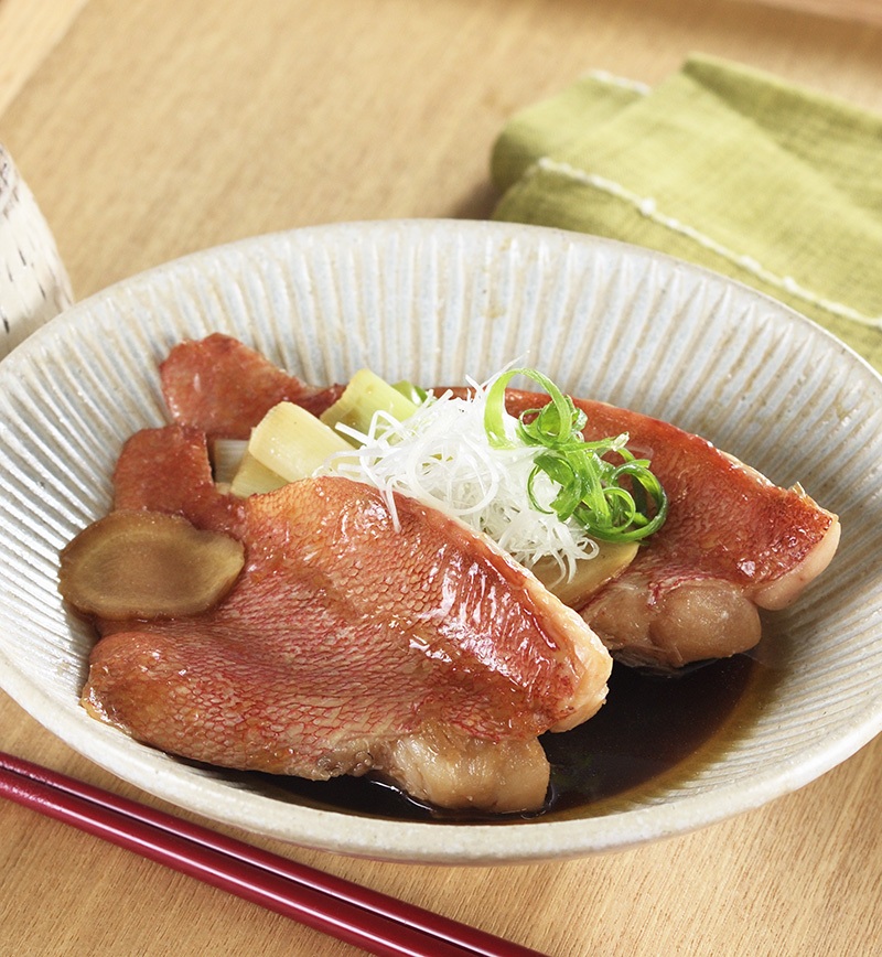 赤魚の煮付け レシピ画像