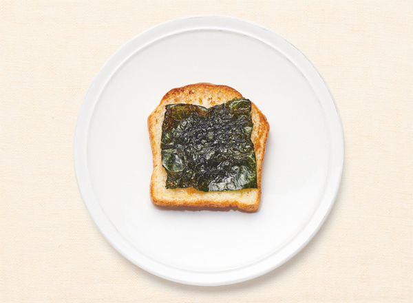 ごま油香る海苔トースト レシピ画像