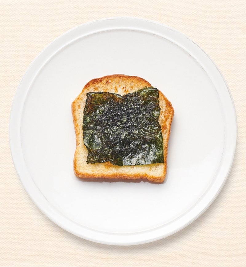 ごま油香る海苔トースト レシピ画像