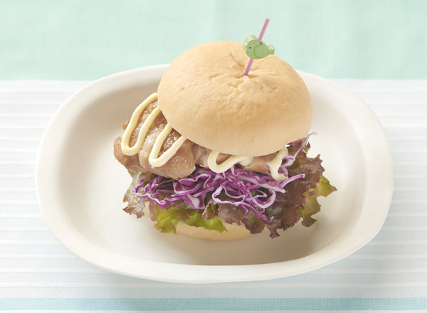 もぐもぐ照り焼きバーガー レシピ画像