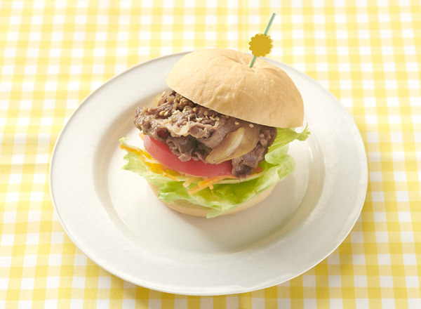 ガブッと焼肉バーガー レシピ画像