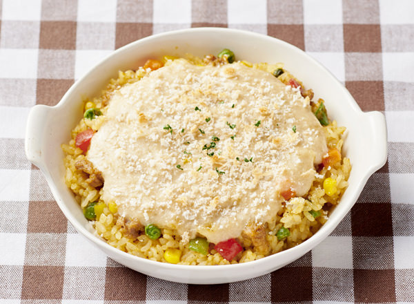 【やさしごはん】あつあつカレードリア レシピ画像